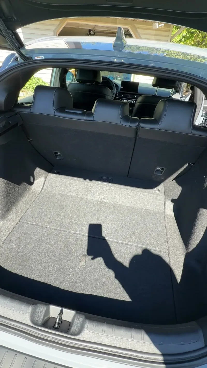 Clean cargo area after detailing